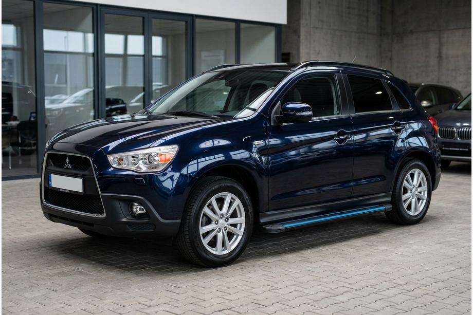 Mitsubishi ASX 2010-2023 Seitenschweller Maya Blue (2 Stk., Aluminium) Foto 1