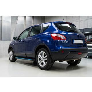 Seitenschweller Maya Blue-Black (2 Stk., Aluminium) Nissan Qashqai 2007-2010 Foto 1