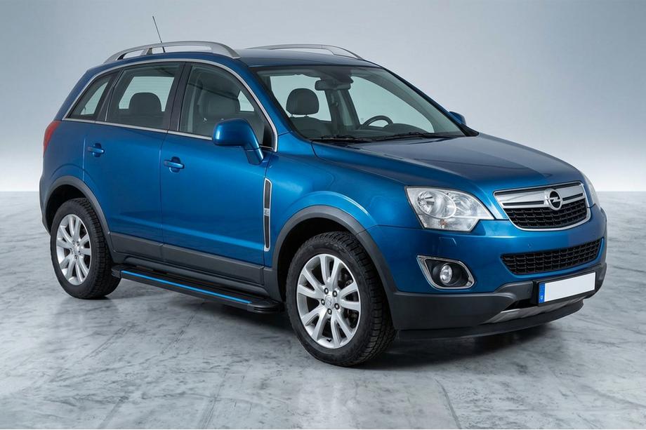 Opel Antara 2006-2017 Seitenschweller Maya Blue (2 Stk., Aluminium) Foto 1