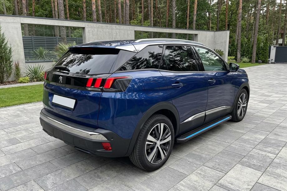 Peugeot 3008 2016-2023 Seitenschweller Maya Blue (2 Stk., Aluminium) Foto 1