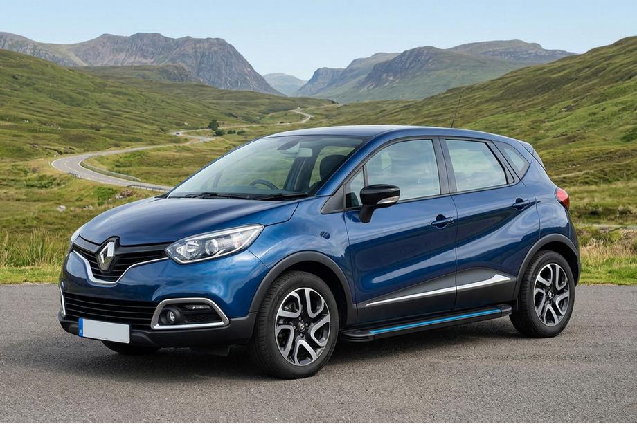 Renault Captur 2013-2019 Seitenschweller Maya Blue (2 Stk., Aluminium) Image