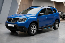 Renault Duster 2018-2024 Seitenschweller Maya Blue (2 Stk., Aluminium) Foto 1