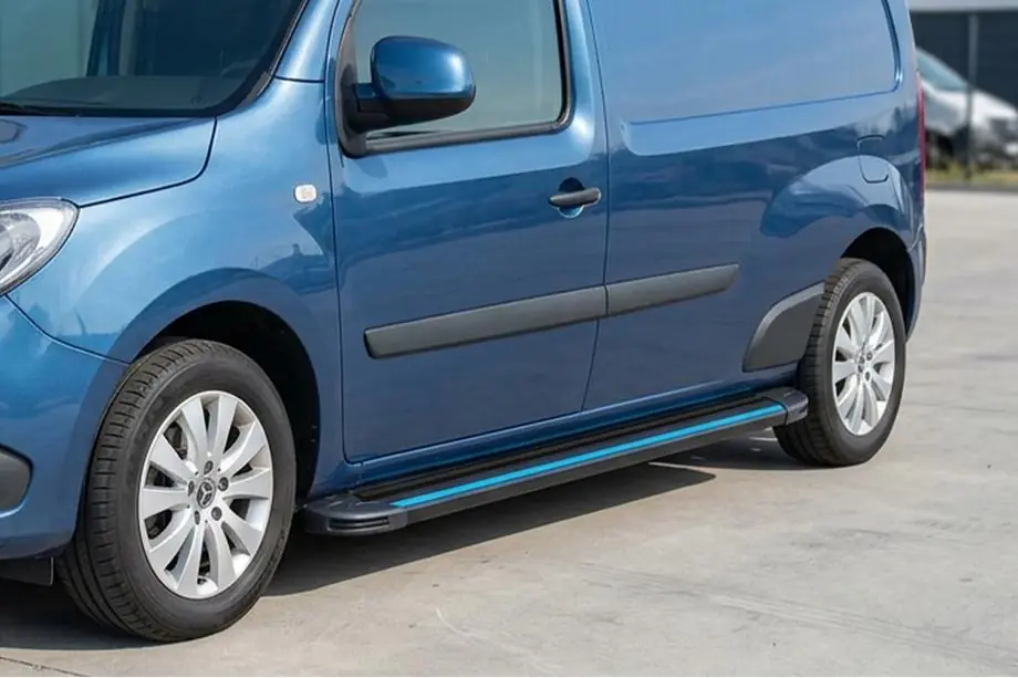 Renault Kangoo 2008–2020 Seitenschweller Maya Blue (2 Stk., Aluminium) Foto 1