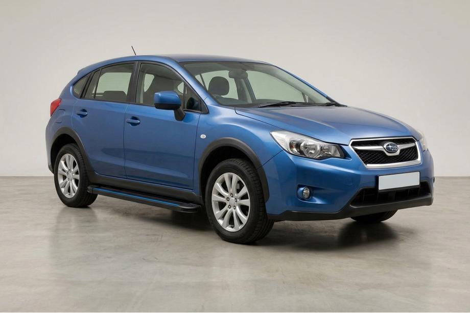 Subaru XV 2011-2017 Seitenschweller Maya Blue (2 Stk., Aluminium) Image