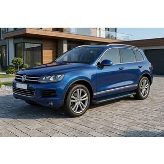 Seitenschweller Maya Blue (2 Stk., Aluminium) Volkswagen Touareg 2010-2018 Foto 1