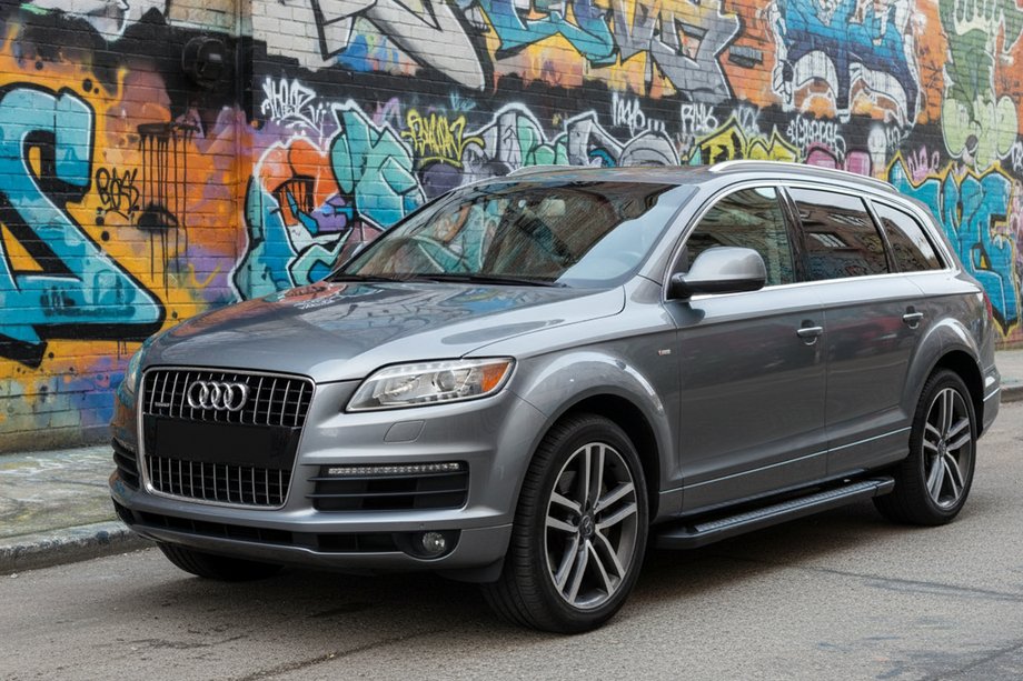 Audi Q7 2005-2015 Seitenschweller New Vision Black (2 Stk., Aluminium) Foto 1