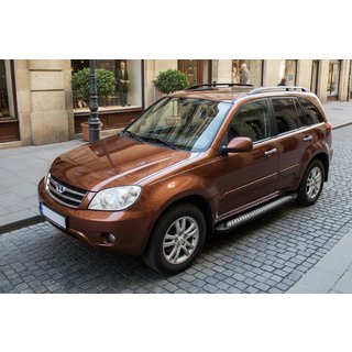 Seitenschweller New Vision (2 Stk., Aluminium) Chery Tiggo 1 2005-2016 Foto 1