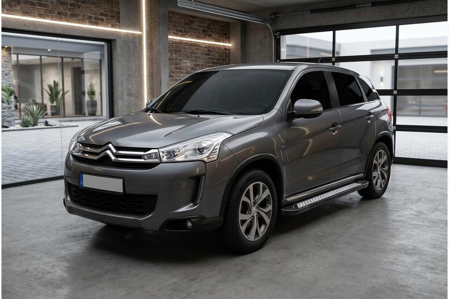 Citroen C-4 Aircross 2012-2017 Seitenschweller New Vision Black (2 Stk., Aluminium) Foto 1