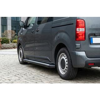 Seitenschweller New Vision Black (2 Stk., Aluminium) Citroen Jumpy 2007–2017 Foto 1