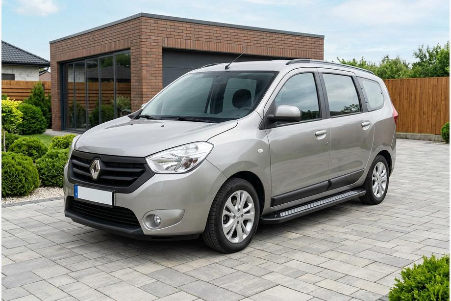 Dacia Lodgy 2012-2022 Seitenschweller New Vision Black (2 Stk., Aluminium) Foto 1