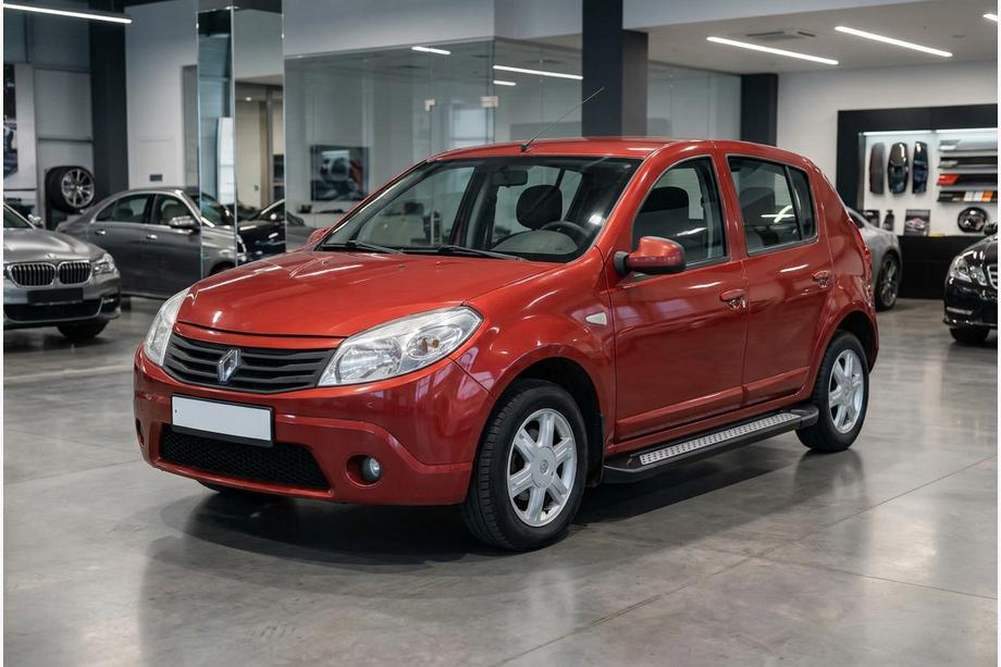 Dacia Sandero 2007-2013 Seitenschweller New Vision Black (2 Stk., Aluminium) Foto 1