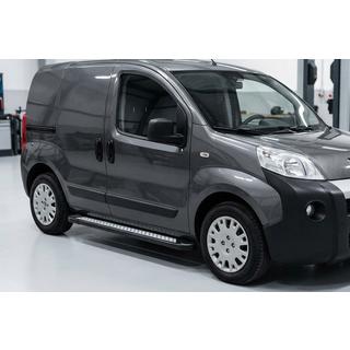 Seitenschweller New Vision Black (2 Stk., Aluminium) Fiat Fiorino/Qubo 2008-2024 Foto 1