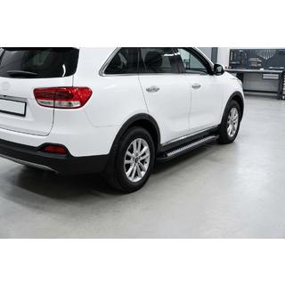 Seitenschweller New Vision Black (2 Stk., Aluminium) Kia Sorento III UM 2014-2020 Foto 1