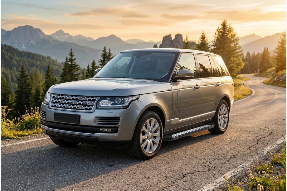Range Rover IV L405 2013-2021 Seitenschweller New Vision Black (2 Stk., Aluminium) Foto 1