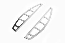 Fiat Doblo I 2001-2005 Chrom Blenden für Rückleuchten (2 Stk, Edelstahl) OmsaLine - Italienischer Edelstahl Foto 3