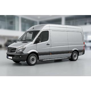 Seitenschweller New Vision Black (2 Stk., Aluminium) Mercedes Sprinter W906 2006–2018 Foto 1