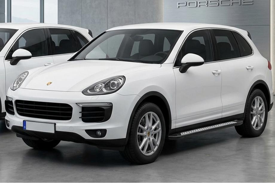 Porsche Cayenne 2010-2017 Seitenschweller New Vision Black (2 Stk., Aluminium) Foto 1