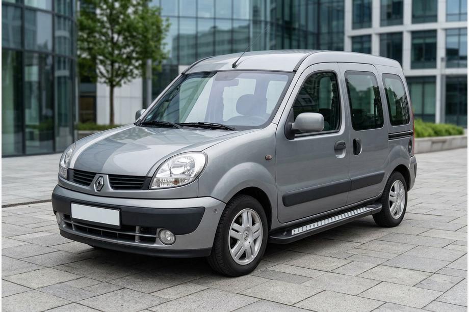 Renault Kangoo 1998-2008 Seitenschweller New Vision Black (2 Stk., Aluminium) Foto 1