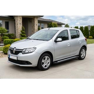 Seitenschweller New Vision Black (2 Stk., Aluminium) Renault Sandero 2013-2022 Foto 1