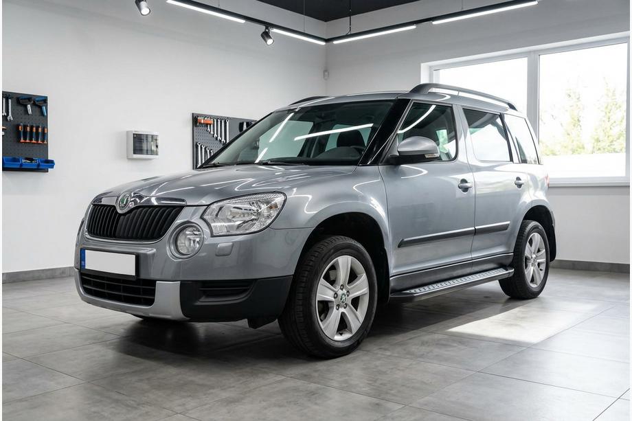 Skoda Yeti 2009-2017 Seitenschweller New Vision Black (2 Stk., Aluminium) Foto 1