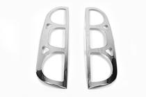 Fiat Doblo I 2005-2010 Chrom Blenden für Rückleuchten (2 Stk, Edelstahl) Carmos - Türkischer Edelstahl Foto 2