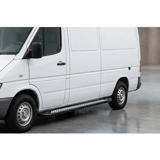 Seitenschweller New Vision Black (2 Stk., Aluminium) Volkswagen LT 1995-2006 Foto 1