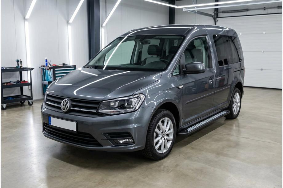 Volkswagen Caddy 2015-2020 Seitenschweller New Vision Black (2 Stk., Aluminium) Foto 1