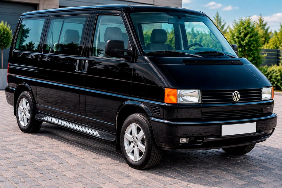 Volkswagen T4 Transporter 1990-2003 Seitenschweller Vision New Black (2 Stk., Aluminium) Foto 1