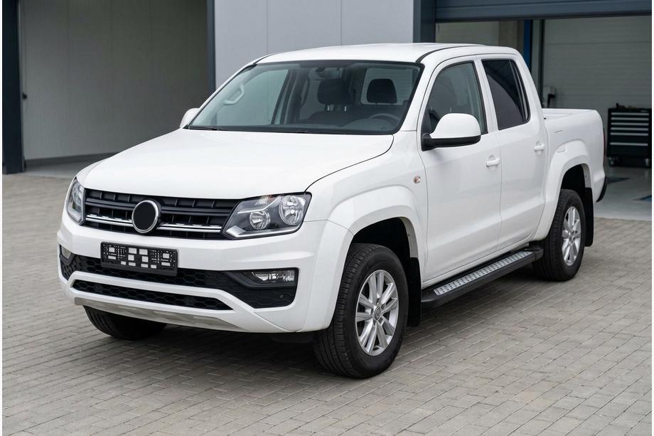 Volkswagen Amarok 2010-2022 Seitenschweller New Vision Black (2 Stk., Aluminium) Foto 1