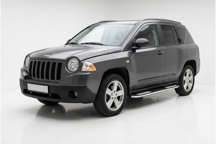 Jeep Compass 2006-2016 Seitenschweller Tayga V2 (2 Stk., Aluminium) Foto 1