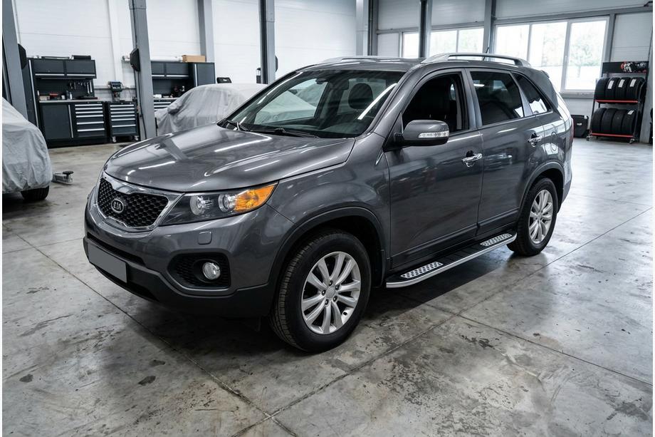 Kia Sorento II XM 2009-2014 Seitenschweller Tayga V2 (2 Stk., Aluminium) 2013-2016 Image
