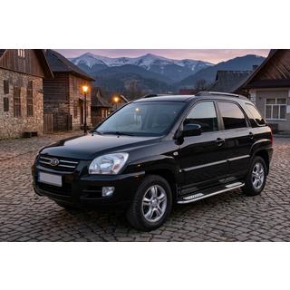 Seitenschweller Tayga V2 (2 Stk., Aluminium) Kia Sportage 2004-2010 Foto 1