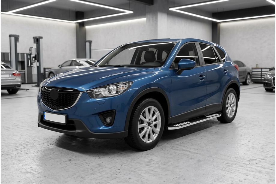 Mazda CX-5 2012-2017 Seitenschweller Tayga V2 (2 Stk., Aluminium) Foto 1