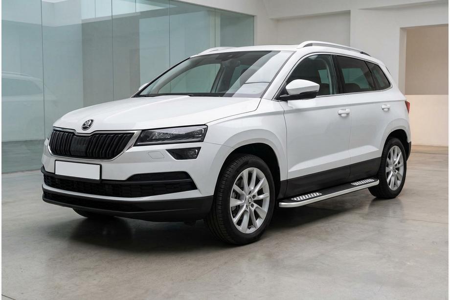 Skoda Karoq 2018- Seitenschweller Tayga V2 (2 Stk., Aluminium) Foto 1