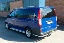 Mercedes Vito W639 2004-2014 Hintere Eckschutzrohre AK003 (2 Stk., Edelstahl) Foto 8