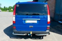 Mercedes Vito W639 2004-2014 Hintere Eckschutzrohre AK003 (2 Stk., Edelstahl) Foto 10