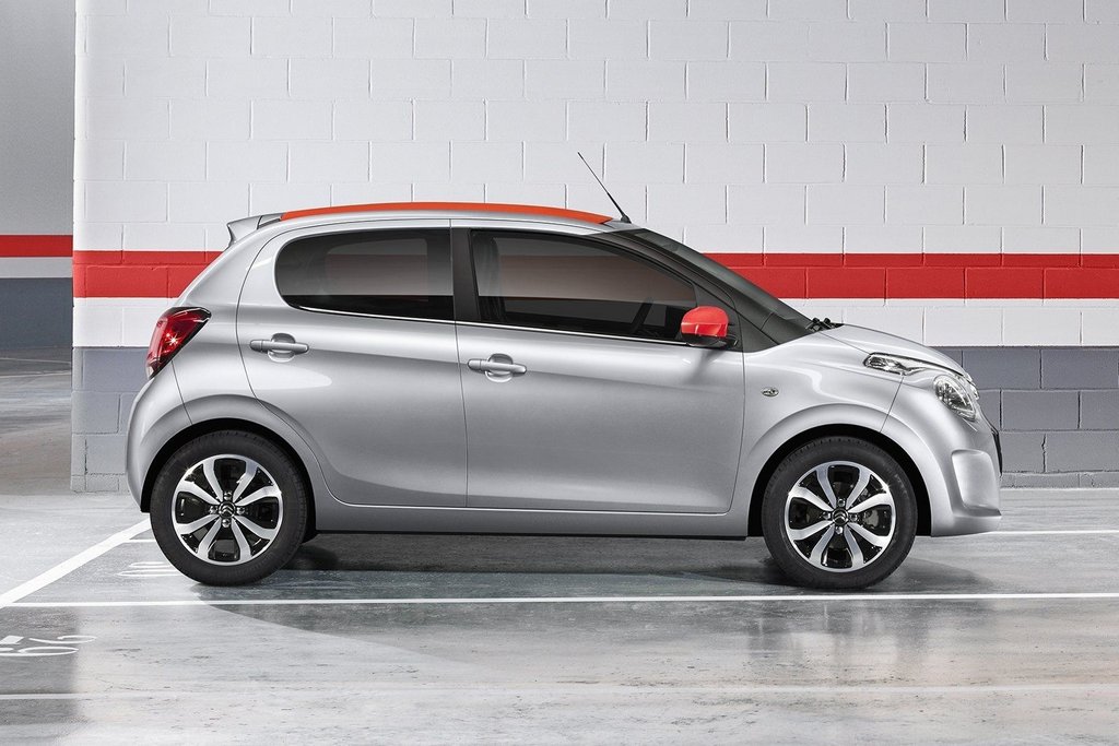 Übersicht fünftürige Fließheck Citroen C1