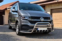 Volkswagen T6 2015-2024 Frontschutzbügel WT004-ST (Edelstahl) Foto 1