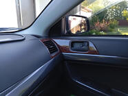 Mitsubishi Lancer X 2008- Armaturenbrett Abdeckungen (Meric) Aluminium Foto 3