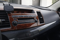 Mitsubishi Lancer X 2008- Armaturenbrett Abdeckungen (Meric) Aluminium Foto 1