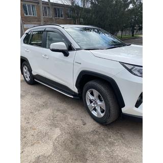 Seitenschweller OEM V1A (2 Stk, Aluminium) Toyota Rav 4 2019–2025 Foto 4