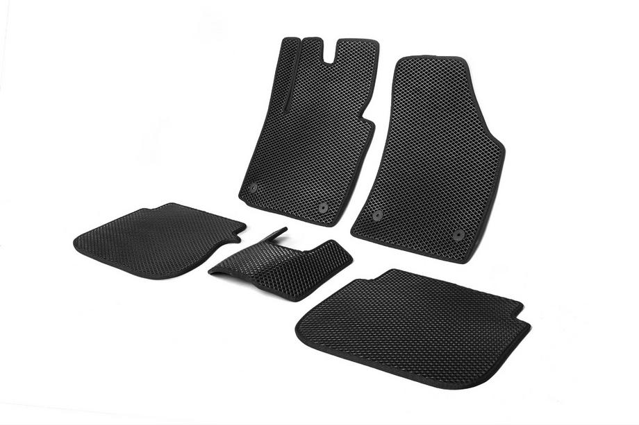 Volkswagen Caddy 2010-2015 EVA Fußmatten (schwarz) 2 Stk, vorne Foto 27