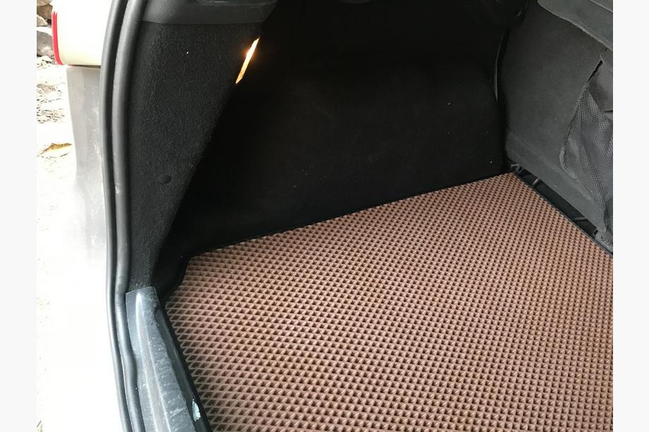 Renault Scenic/Grand 2009-2016 Kofferraummatte (EVA, ziegelrot, 5-Sitzer) Grand Foto 2