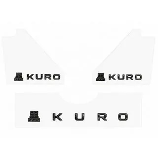 Emblem / Schriftzug KURO Black Edition (3 Stk.) Lexus LX570/450d 2008-2022 Foto 2