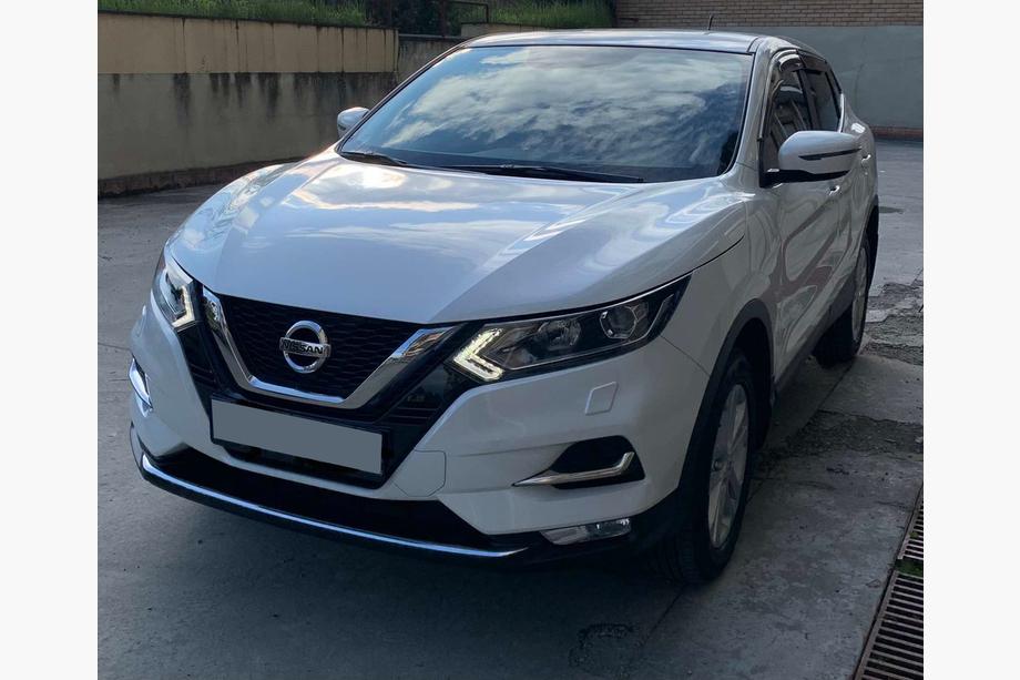 Nissan Qashqai 2014-2021 Edelstahl Frontstoßstangenschutz (2017↗︎) OmsaLine - Italienischer Edelstahl Foto 4