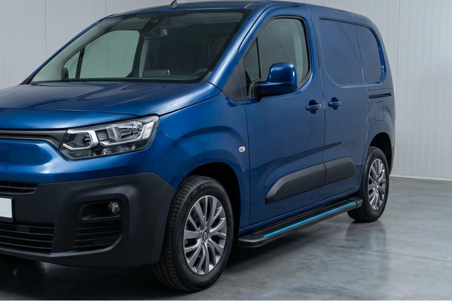 Opel Combo 2019- Seitenschweller Maya Blue (2 Stk., Aluminium) Image