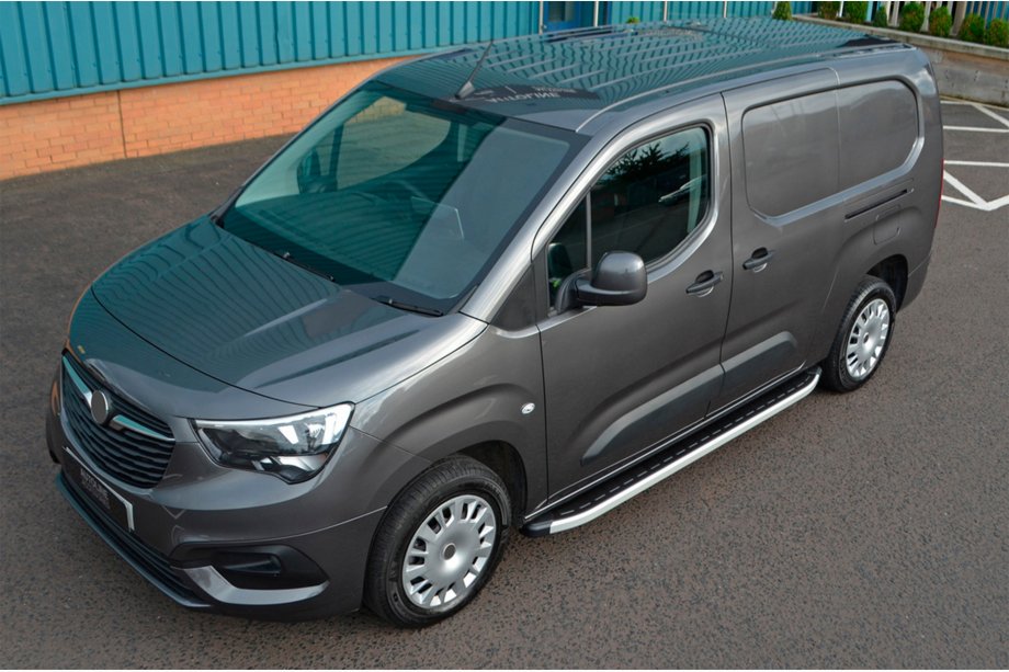 Opel Combo 2019- Seitenschweller Fullmond (2 Stk., Aluminium) Kurzer Radstand Foto 3