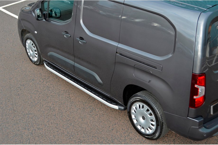 Opel Combo 2019- Seitenschweller Fullmond (2 Stk., Aluminium) Kurzer Radstand Foto 6