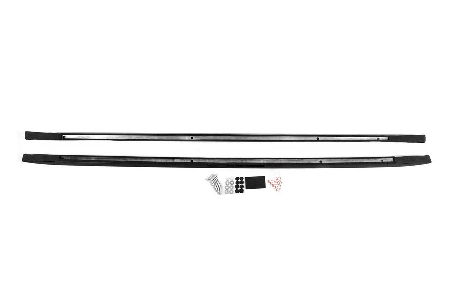Toyota Land Cruiser 200 2007-2021 Schwarze Dachreling 2008-2015 (Lexus-Design 2018, 2 Stk) Foto 5