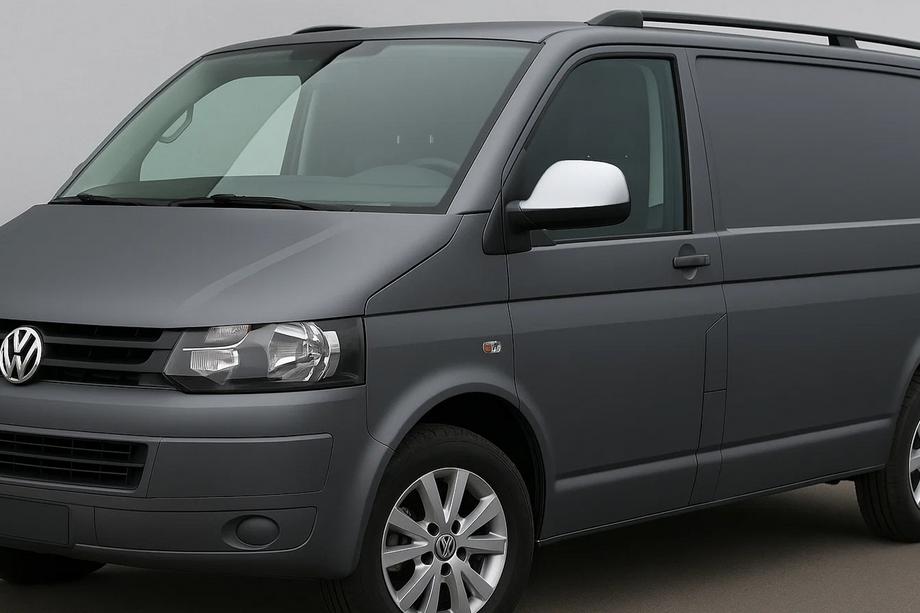 Volkswagen T5 2010-2015 Spiegelabdeckungen (2 Stk., Grau Matt) Foto 1
